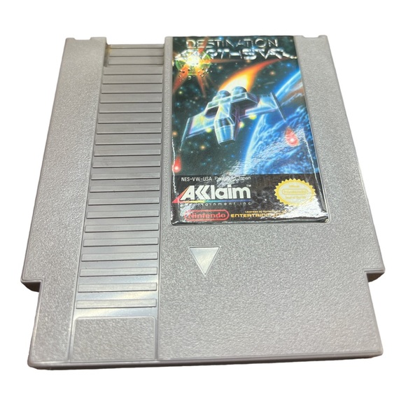 Nintendo Other - Vintage 1985 Destination Earth Star Nintendo Game Comes with Sleeve